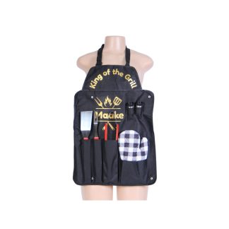 Personalised Braai Set Apron