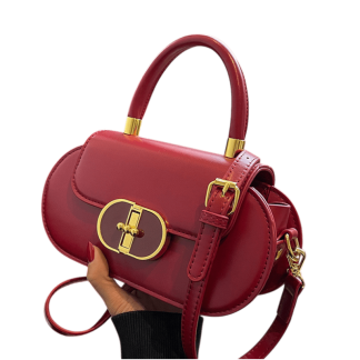 Vintage Color Contrast Ruth Crossbody Handbag